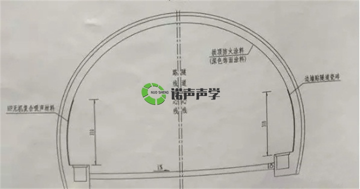 山西運城隧道平面圖 山西運城隧道平面圖